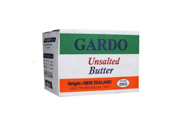 Gardo Unsalted Butter - New Zealand 25kg